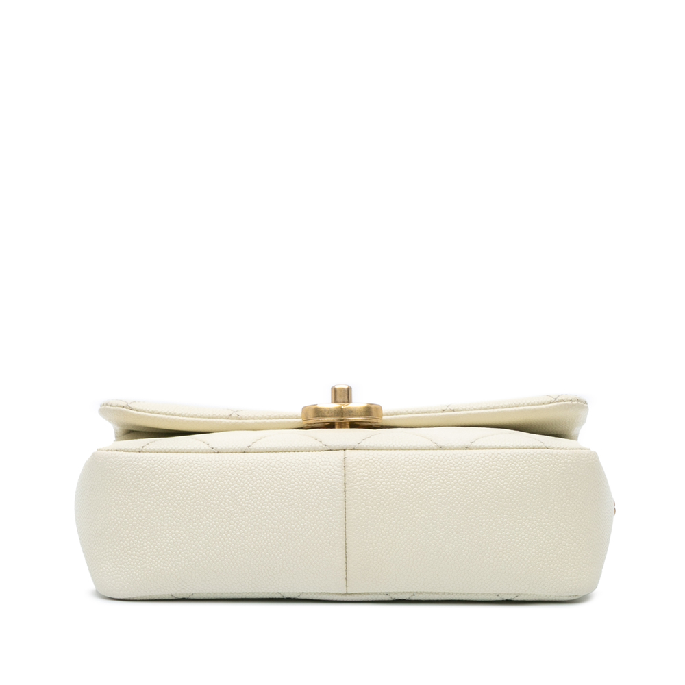 Pre-Loved Chanel Small Quilted Caviar Chain Melody Flap - Picture 3 of 10